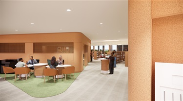 A Customer Service Centre will operate on weekdays, within the library, providing a welcoming place for the community to connect with council. Designed as a central hub, it supports residents to seek information and access council services, including payments and customer requests, in one central, community-focused location.